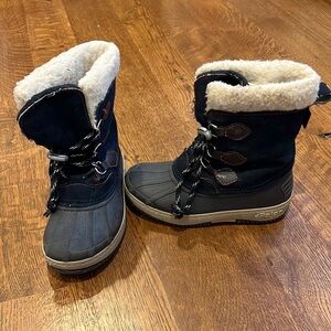 Pajar Kids Snow Boots Black and White